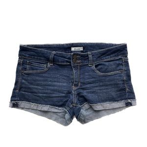 Mudd Dark Wash Denim Shorts